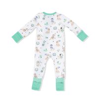 Country Club Dogs Neutral - Convertible Romper