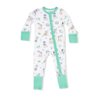 Country Club Dogs Neutral - Convertible Romper