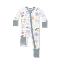 Camping Blue - Convertible Romper