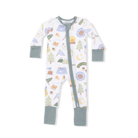 Camping Blue - Convertible Romper