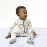 Camping Blue - Convertible Romper