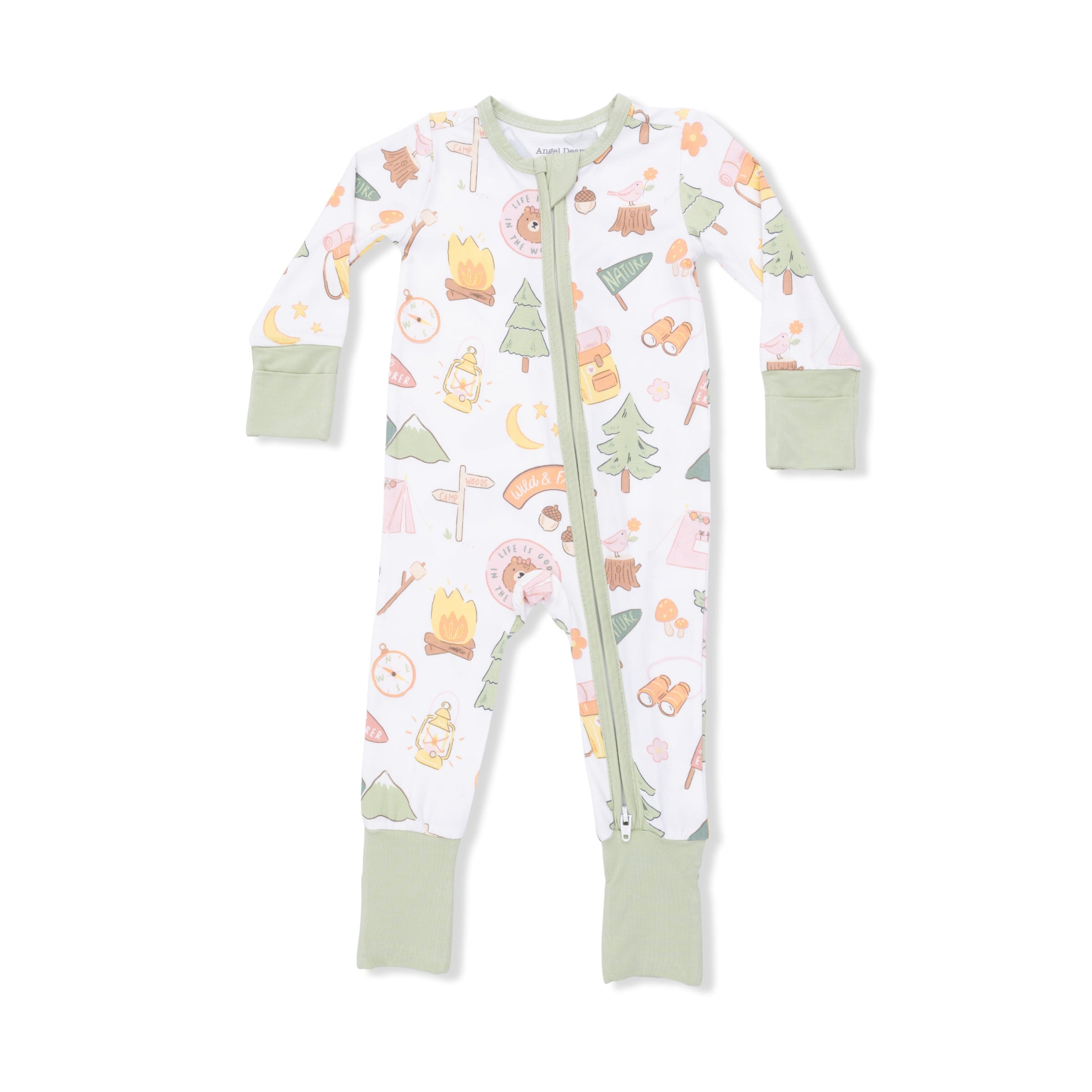Camping Pink - Convertible Romper