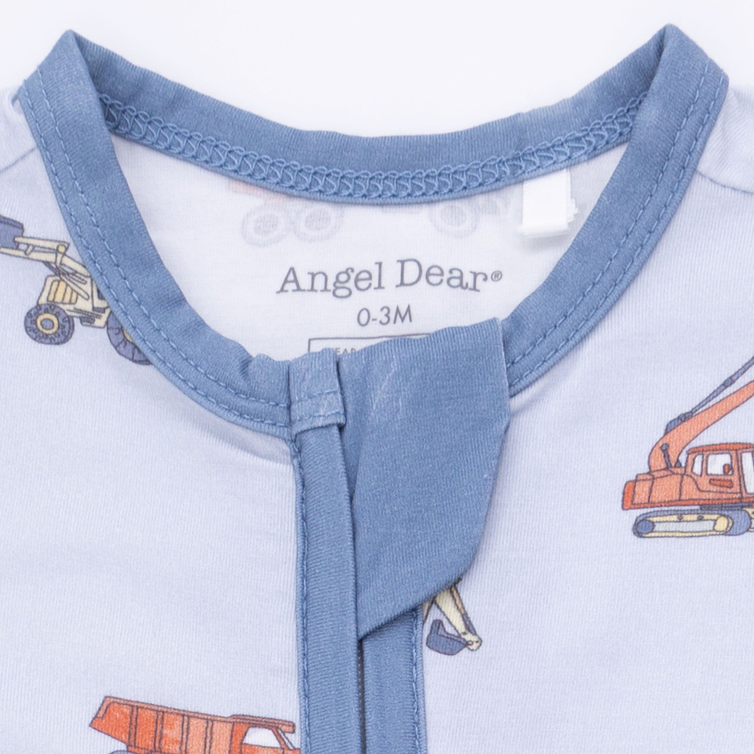 Construction Vehicles - Convertible Romper & Bandana Bib Set