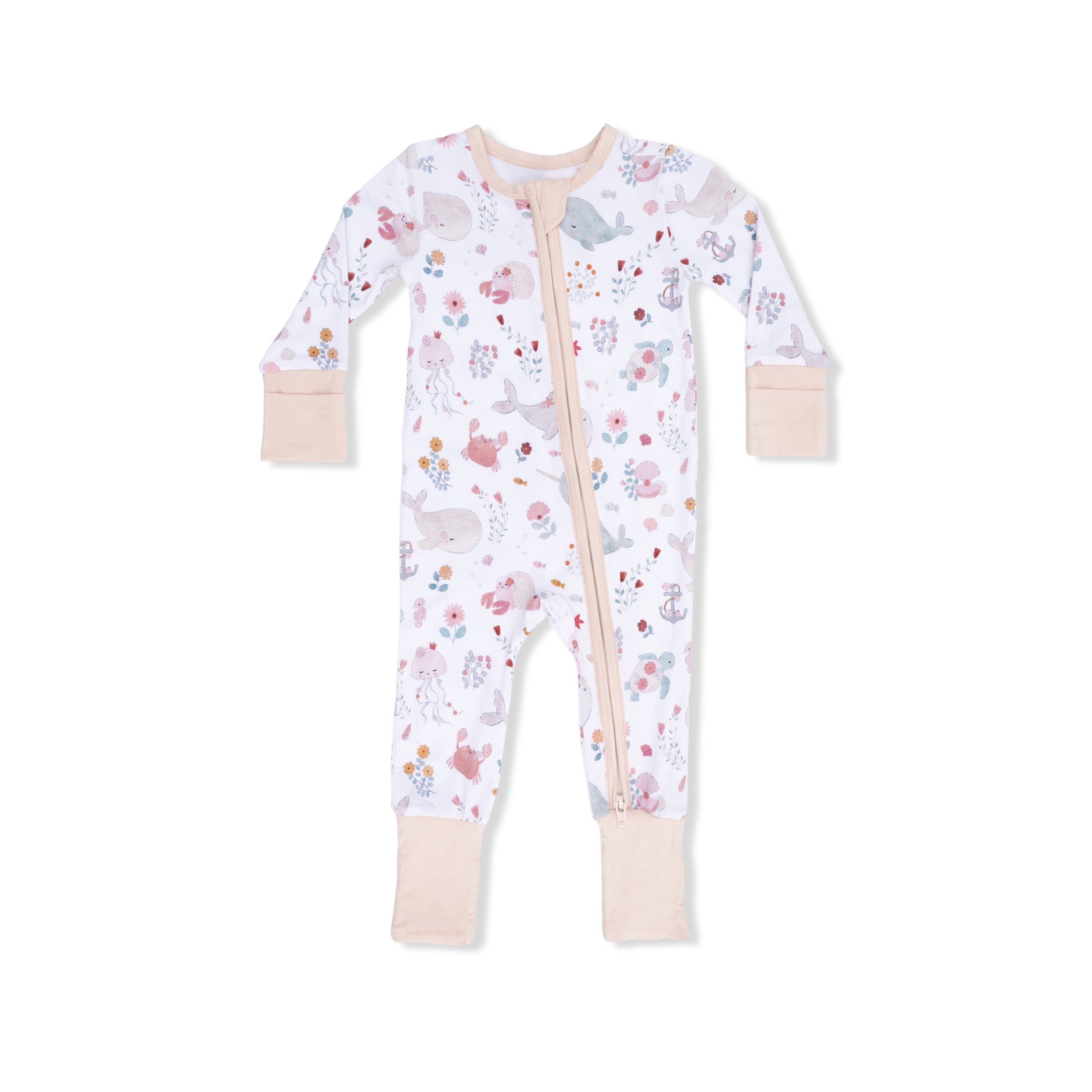 Garden Sea Creatures - Convertible Romper