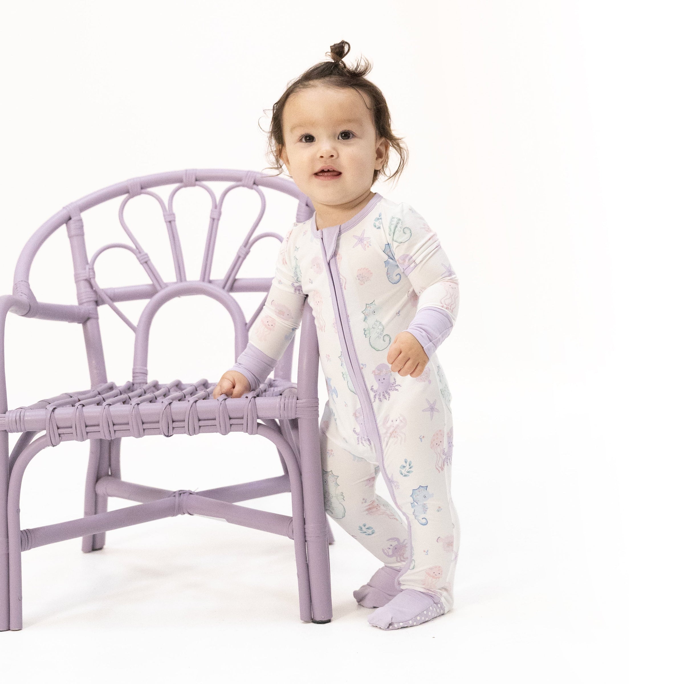 Floral Sea Creatures - Convertible Romper