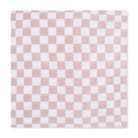 Chenille - Blush Checkerboard Blanket
