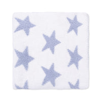 Chenille - Dusty Blue Star Blanket