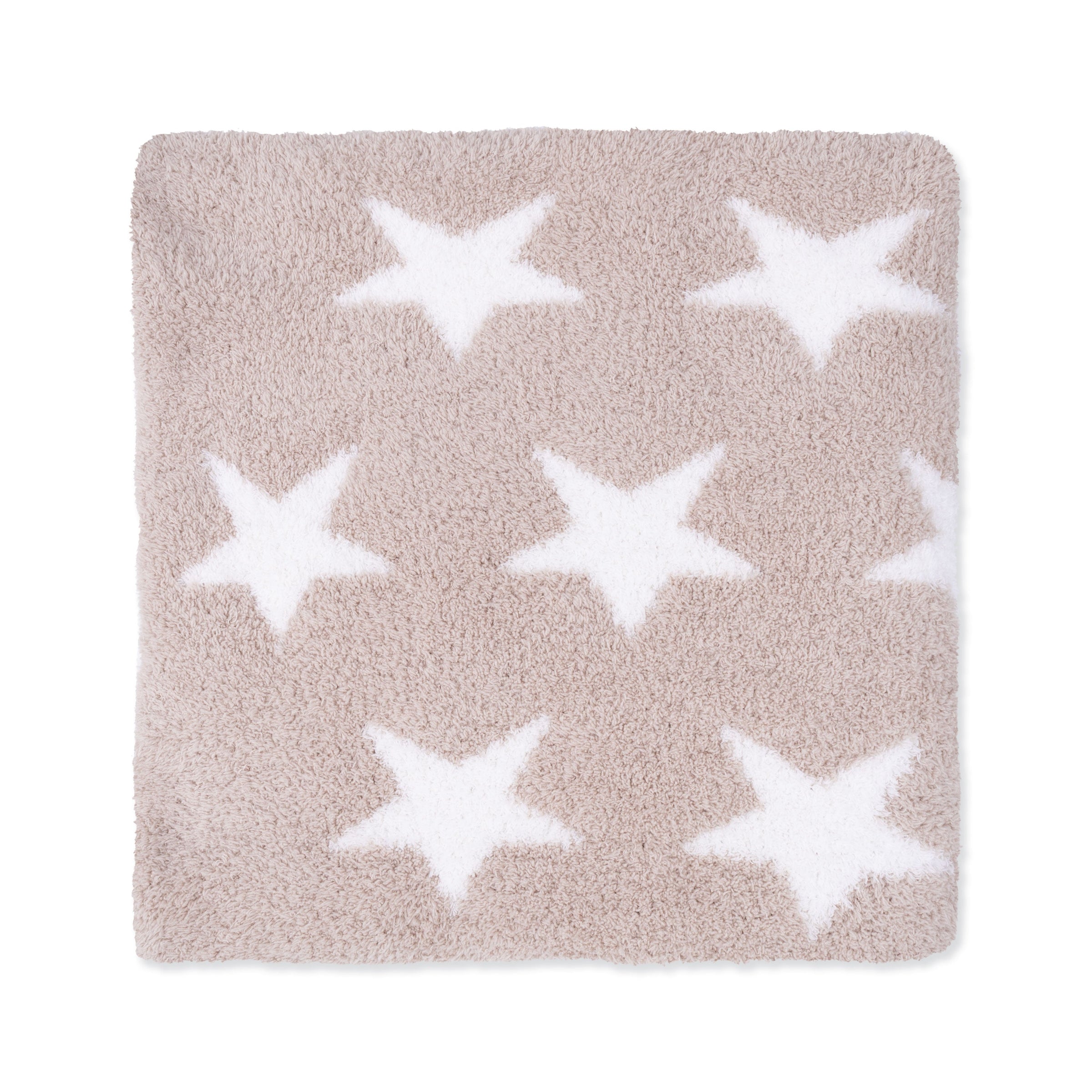 Chenille - Natural Star Blanket