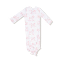 Farm Toile - Pink - Knotted Gown