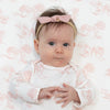 Mellow Rose - Bow with Nylon Headband