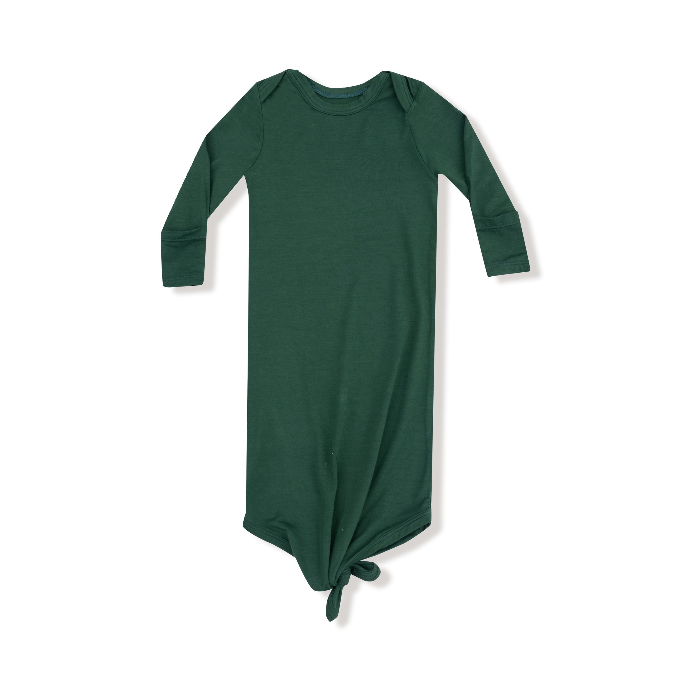 Hunter Green - Knotted Gown