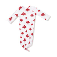 Painterly Mushrooms - Knotted Gown