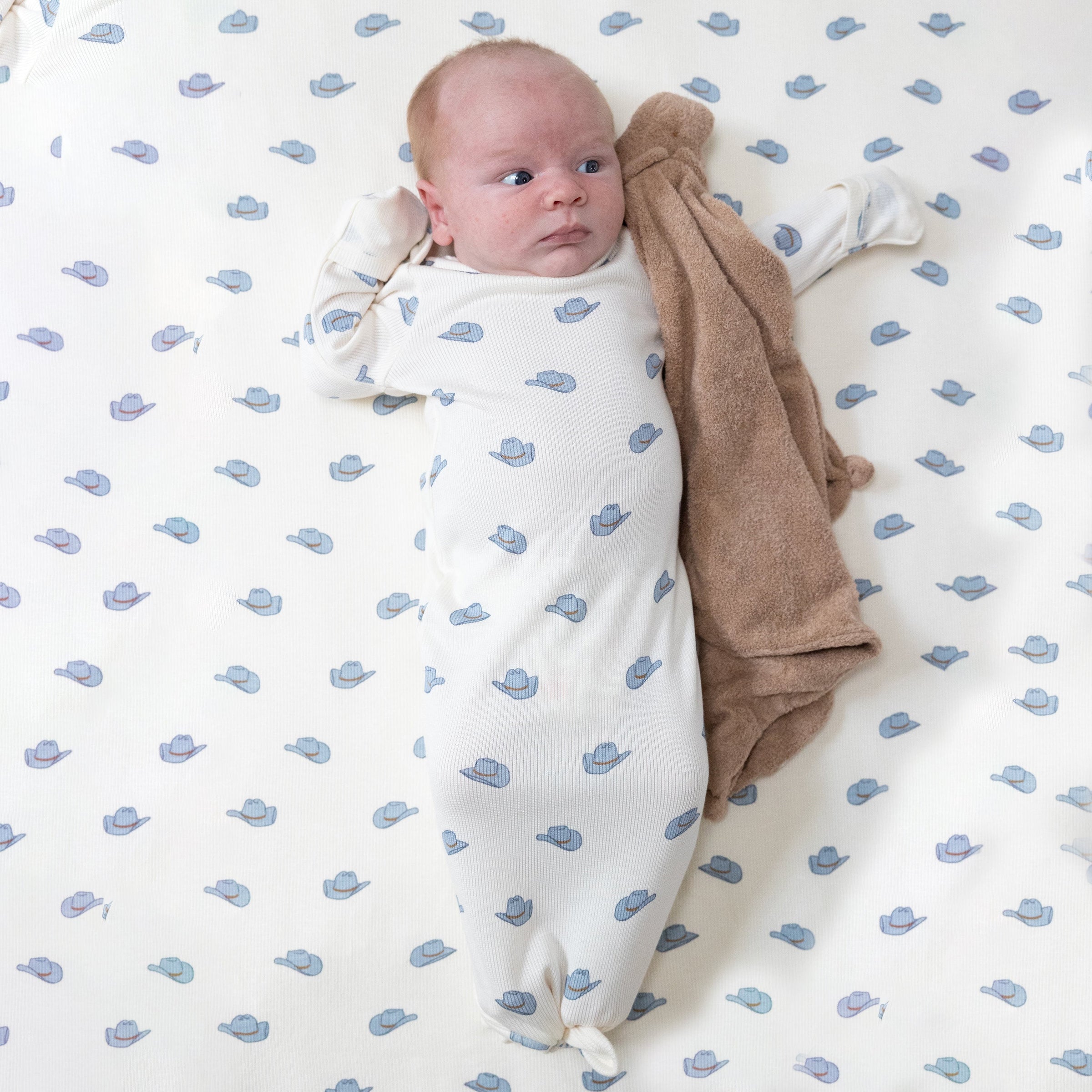 Petite Cowboy Hats - Knotted Gown