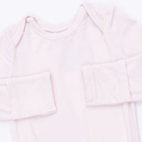 Solid Mauve Morn - Knotted Gown and Knot Headband