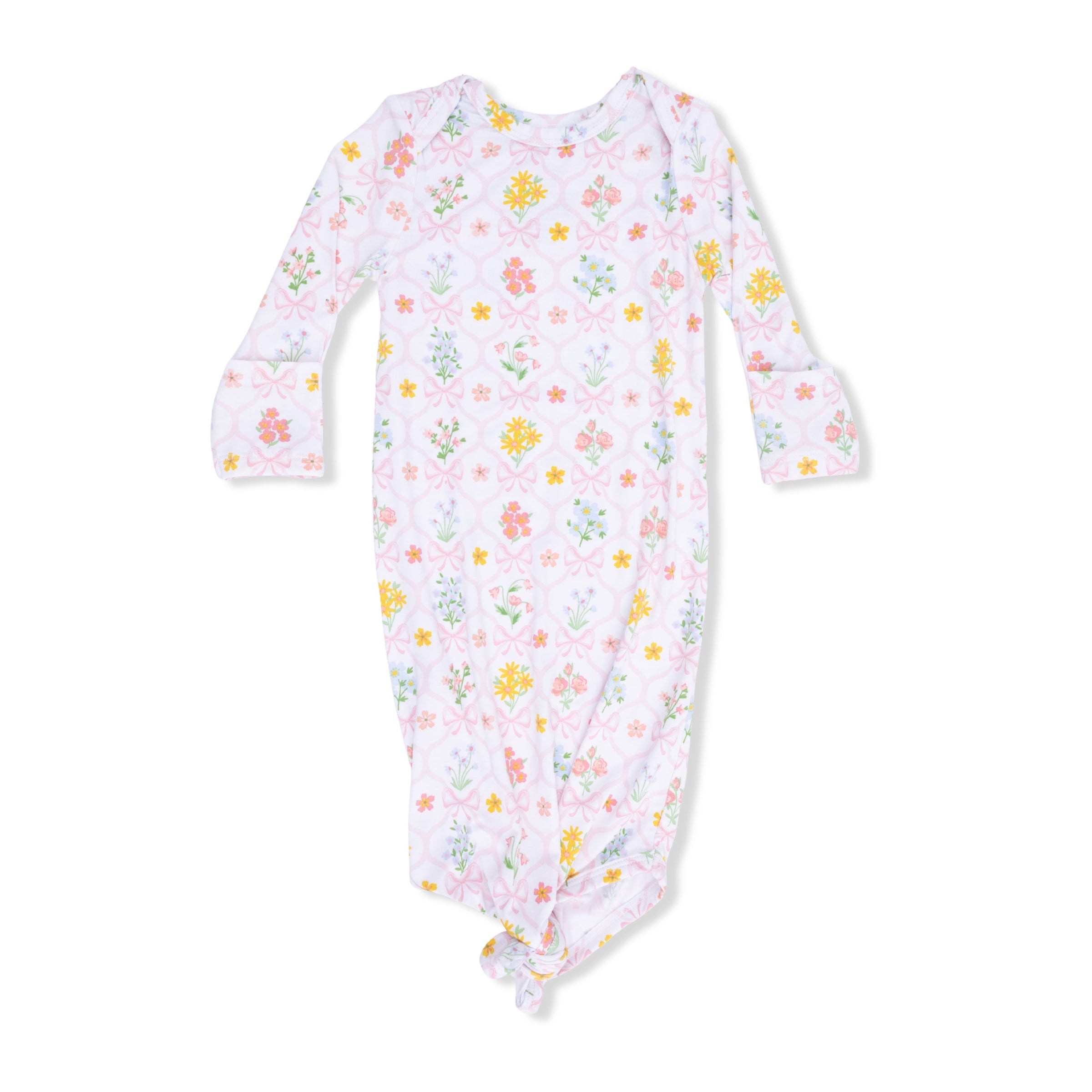 Spring Blooms Bow Trellis - Knotted Gown