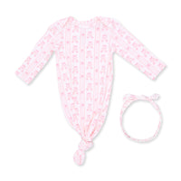 Ballet Shoes Ribbon Stripe - Knotted Gown and Knot Headband