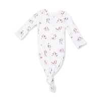 Explorer Puppy Pink - Knotted Gown and Knot Headband