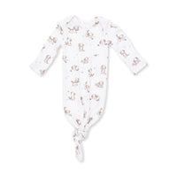 Explorer Puppy Blue - Knotted Gown and Beanie Hat