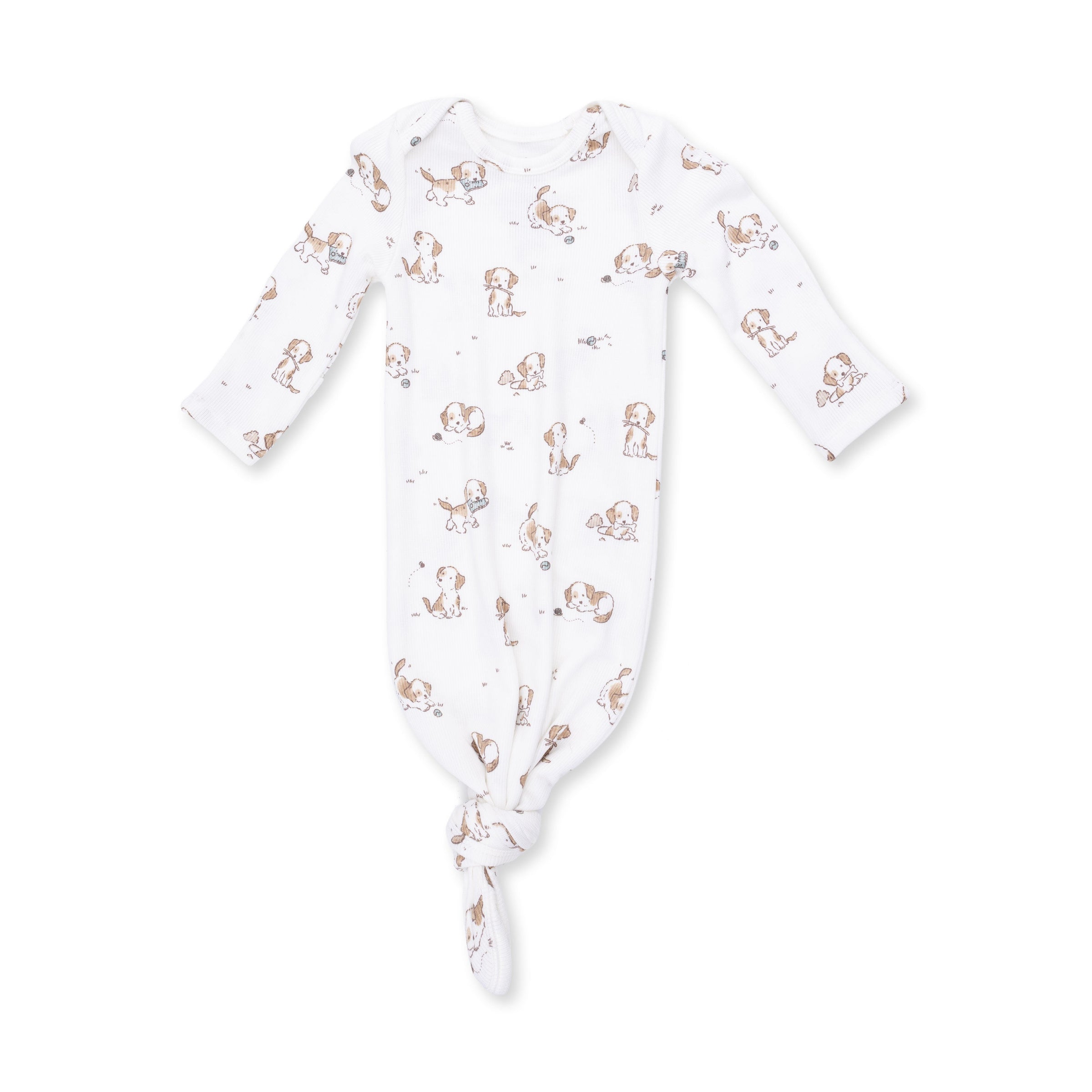 Explorer Puppy Blue - Knotted Gown and Beanie Hat