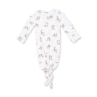 Explorer Puppy Blue - Knotted Gown and Beanie Hat