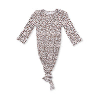 Leopard Rib - Knotted Gown and Knot Headband