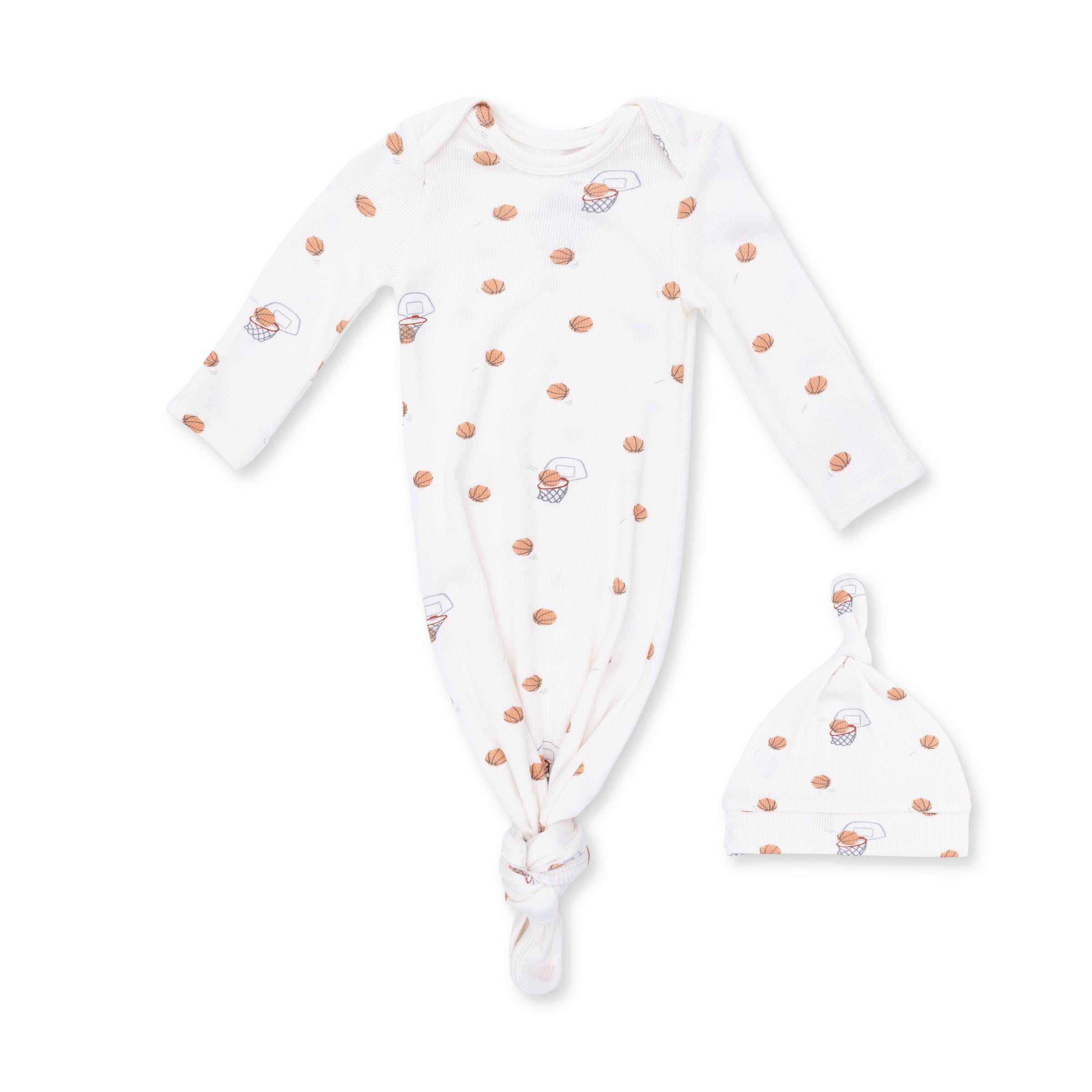 Mini Basketballs - Knotted Gown and Knotted Hat