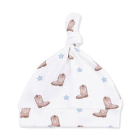Mini Cowboy Boots - Knotted Gown and Knotted Hat