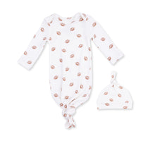 Mini Footballs - Knotted Gown and Knotted Hat