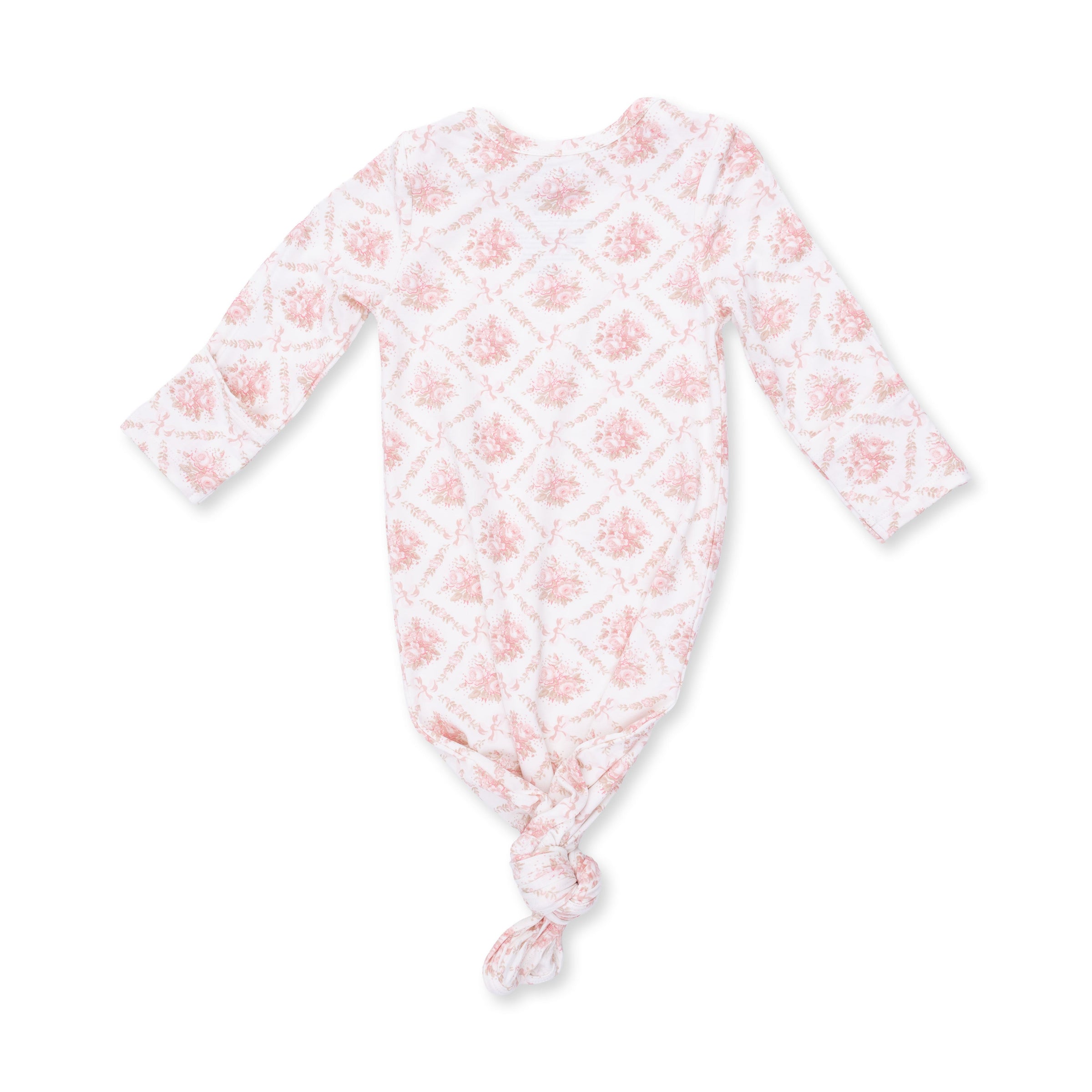 Rose Bow Lattice - Knotted Gown and Knot Headband