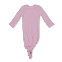 Solid Lilas - Knotted Gown and Knotted Hat