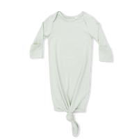 Solid Bok Choy - Knotted Gown and Beanie Hat
