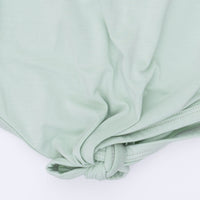 Solid Cameo Green - Knotted Gown and Hat