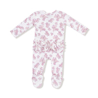 Countryside Coreopsis - 2 Way Ruffle Zipper Footie