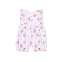 Ribbon Ballerinas - Ruffle Playsuit