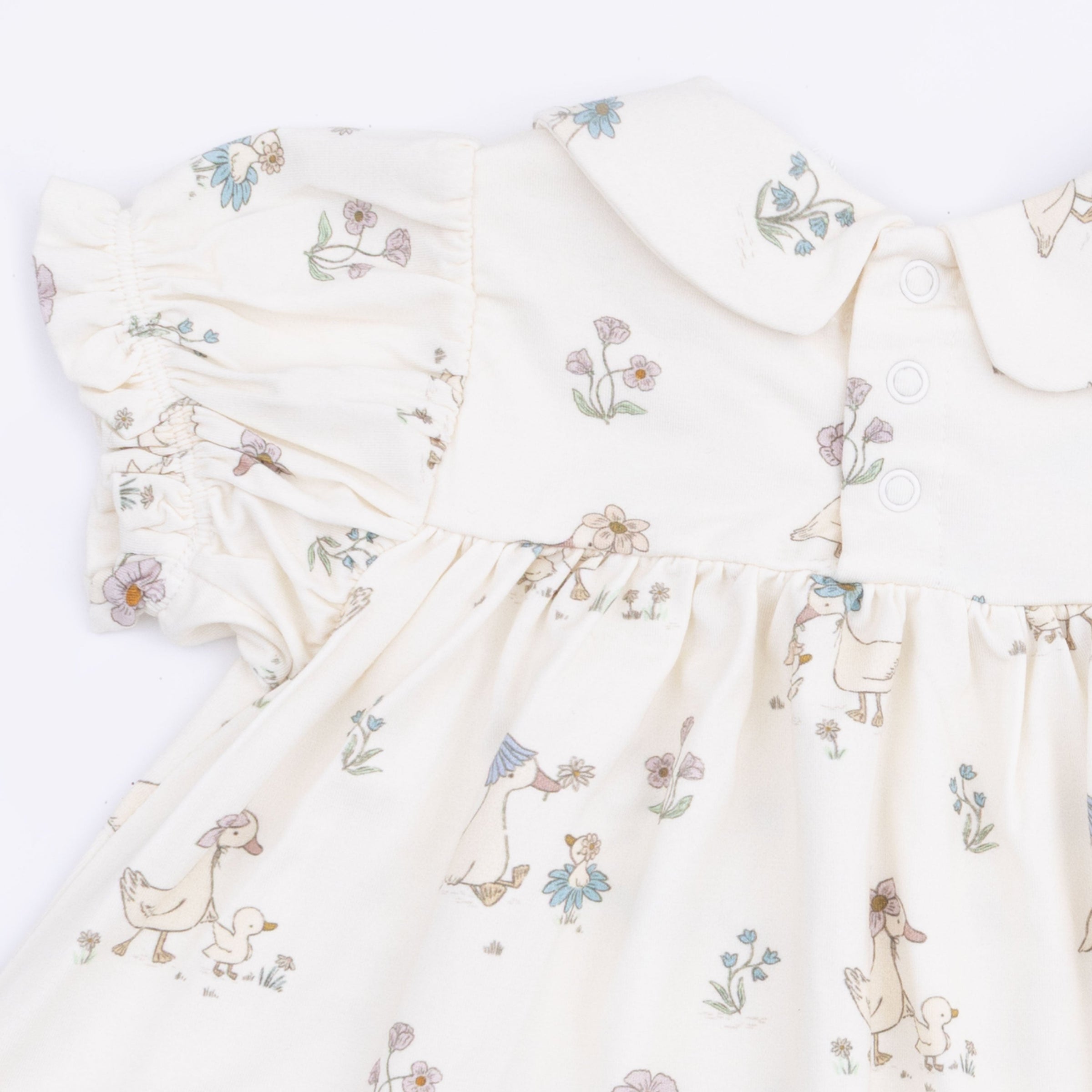 Flower Ducklings - Smocked Dress Set