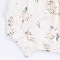 Flower Ducklings - Smocked Dress Set with Headband