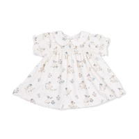 Flower Ducklings - Smocked Dress Set with Headband