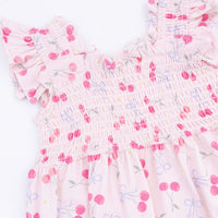 Sweet Bow Cherries - Baby Doll Tunic and Bloomer Set