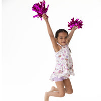 Football Cheer - Polo Tennis Dress with Cartwheel Short