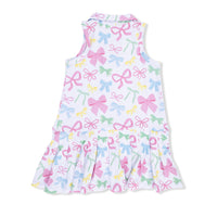 Sweet Bows - Polo Tennis Dress with Cartwheel Short