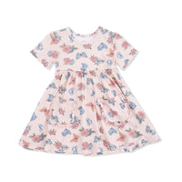 Country Girl Boots - Twirly Dress with Ruffle Pockets