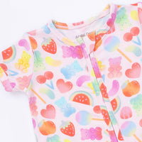 Gummy Bears - Shortie 2 Way Zipper Romper