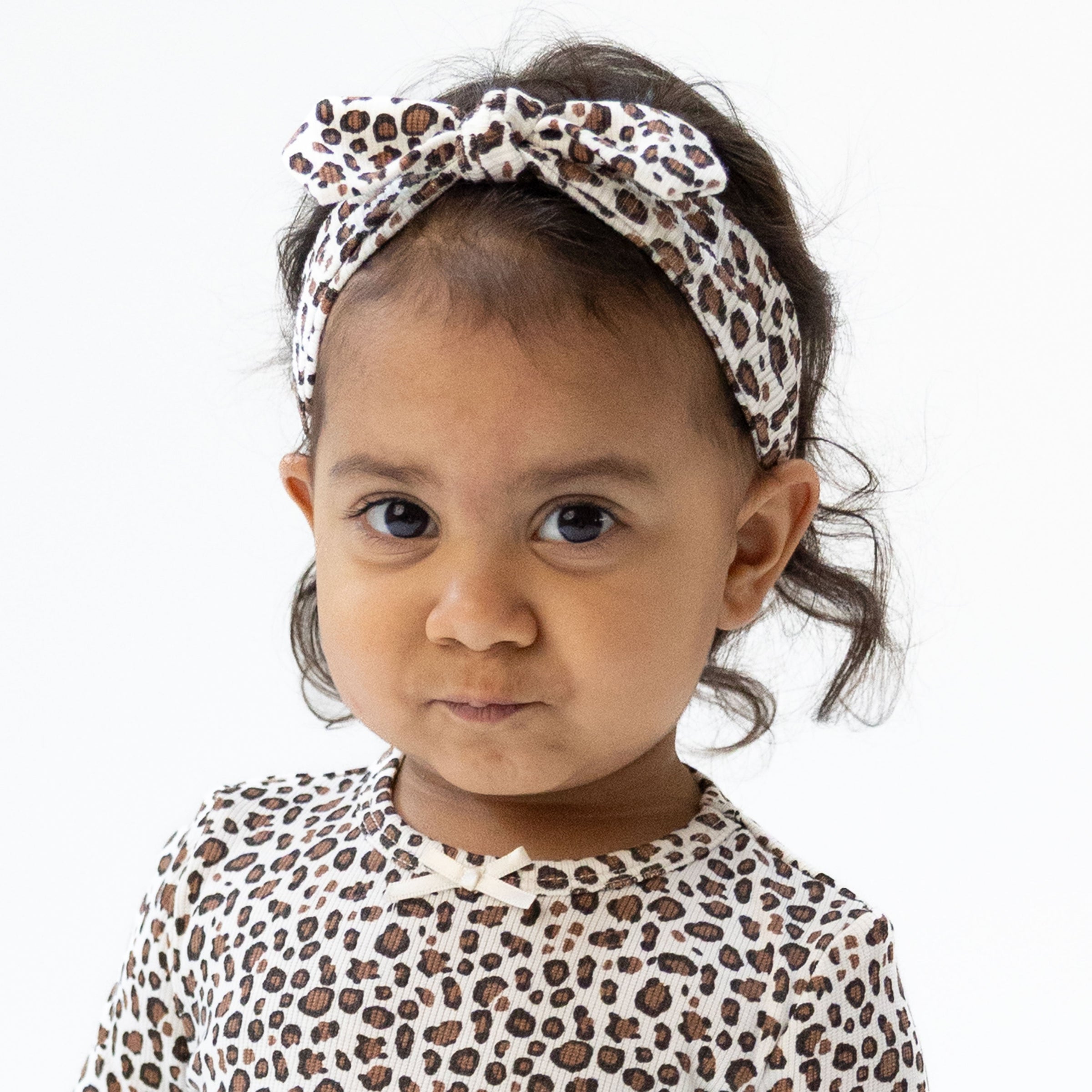 Leopard Rib - Knot Headband