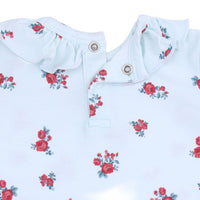 Alyssa Floral - Long Sleeve Ruffle Top and Pant