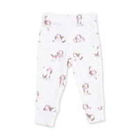 Explorer Puppy Pink - Long Sleeve Ruffle Top and Pant