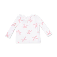 Pretty Bows - Long Sleeve Ruffle Top and Pant
