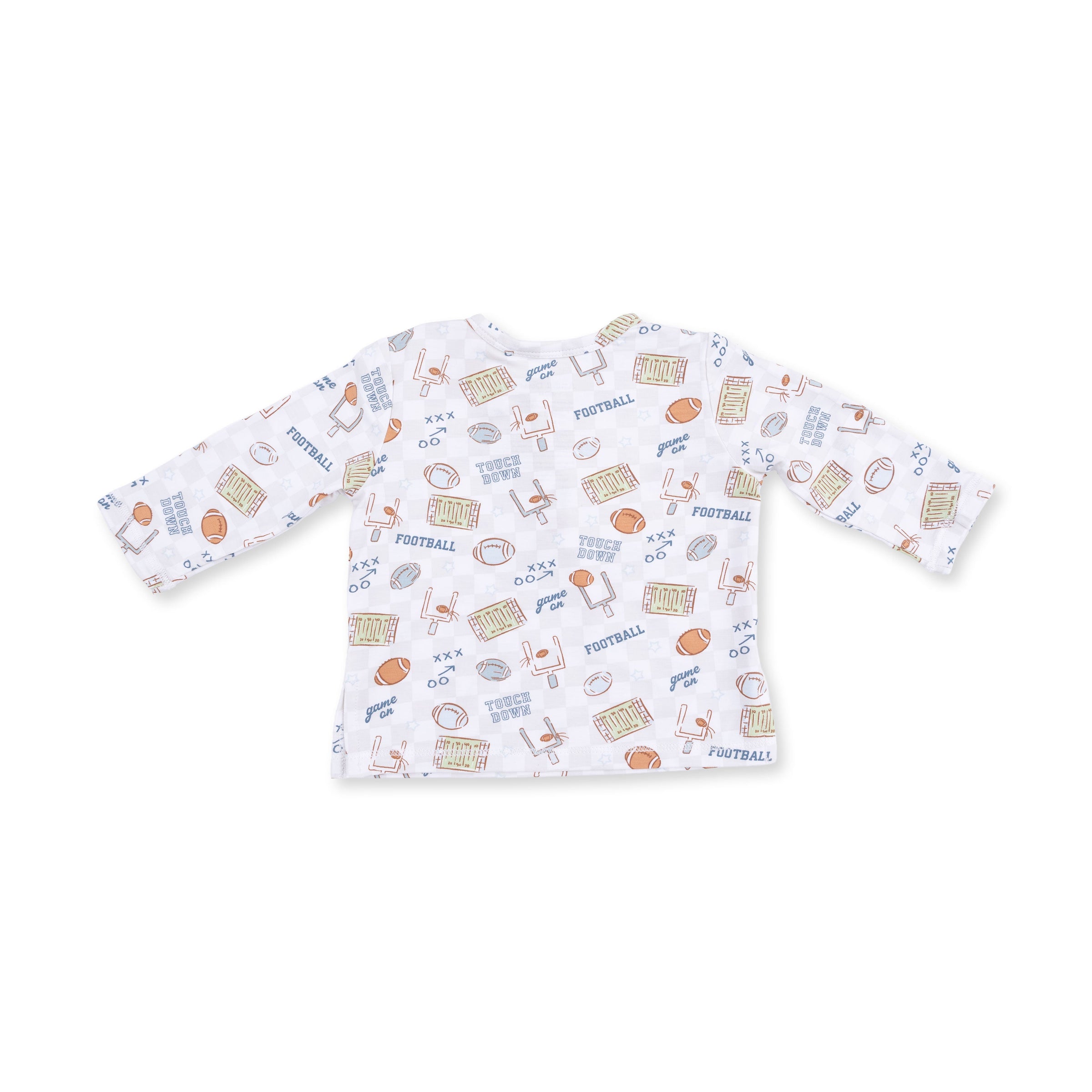 Football Check - Long Sleeve Henley Play Set