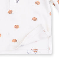 Mini Basketballs - Long Sleeve Henley Play Set