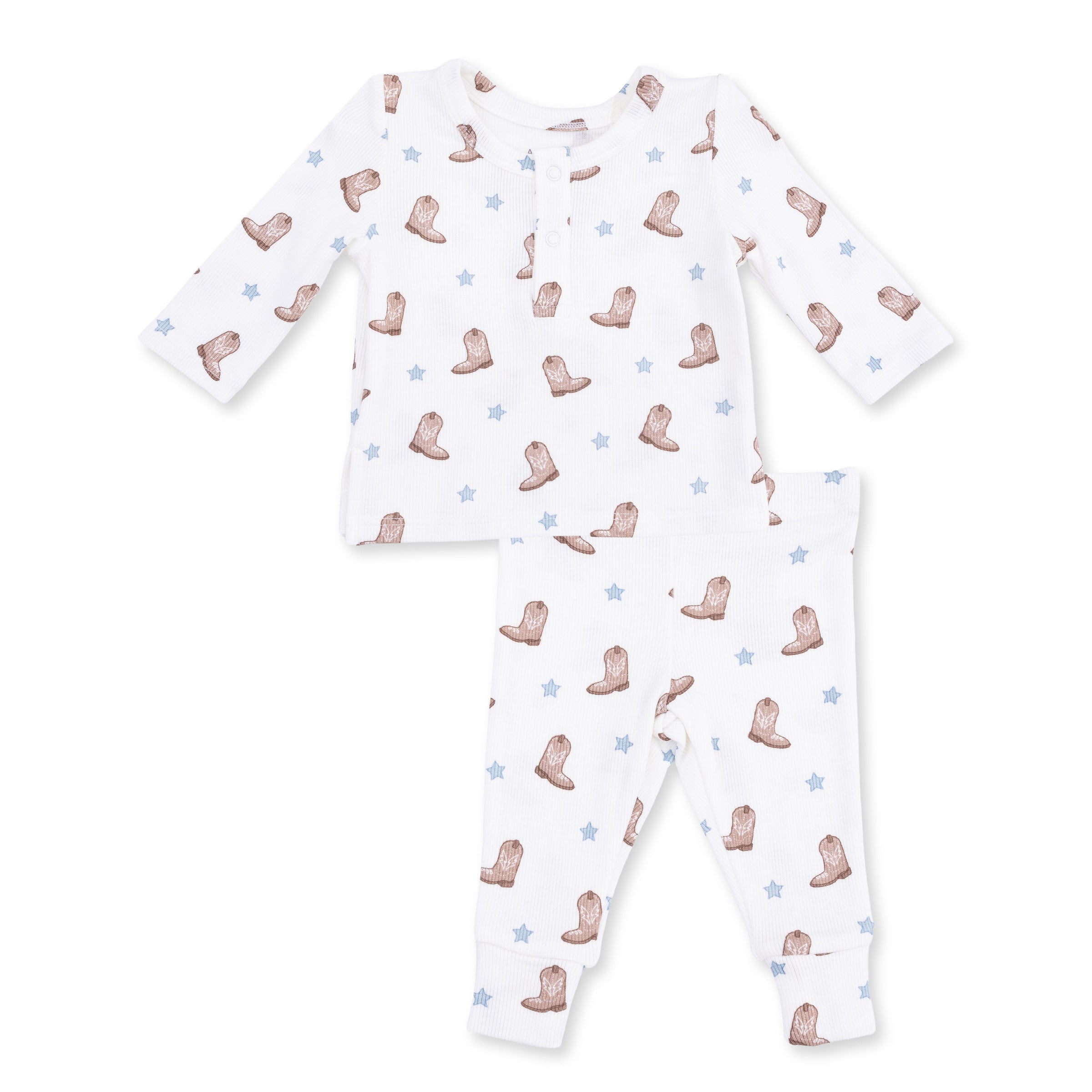 Mini Cowboy Boots - Long Sleeve Henley Play Set
