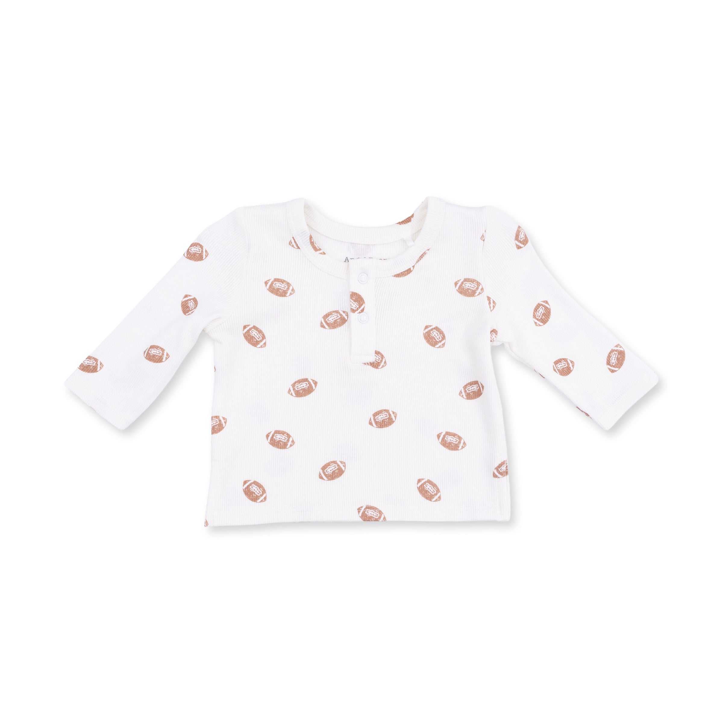 Mini Footballs - Long Sleeve Henley Play Set